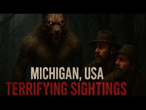 Terrifying Dogman Sightings in Michigan, USA – Real Encounters That Shook America