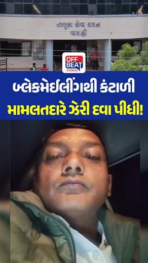 Offbeat Stories on Instagram: "સાંતલપુર મામલતદારે કર્યો ગંભીર પગલું લેવાનો પ્રયાસ! બ્લેકમેઇલિંગથી માનસિક ત્રાસનો આરોપ, હાલ સારવાર હેઠળ #Patan #Patannews #SantarpurNews #MamlatdarCase #BlackmailAllegation #MentalHarassment #ACBComplaint #GujaratNews #Gujarat #BreakingNews #PoliceInvestigation #OffbeatPatan #ઓફબીટસ્ટોરીઝ"