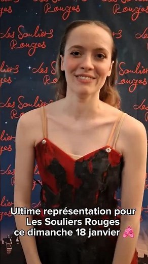 Il reste quelques places pour l'ultime représentation des Souliers Rouges à Paris 🩰 #comédiemusicale