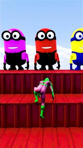 GTA 5 Epic Water Ragdolls | Spider-Man Jumps / Fails ep.16058 #shorts