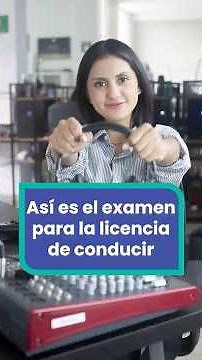Así es el examen para la licencia de conducir en Puebla
