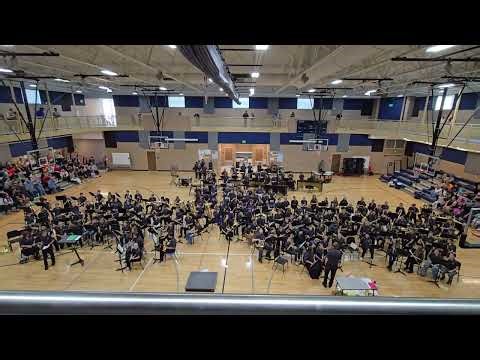 2026 Valley View Middle School Spring Band Concert Full Band Program "Kernkraft 400"