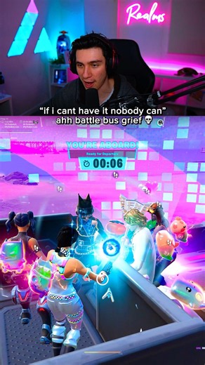I RUINED THE BATTLE BUS WIN