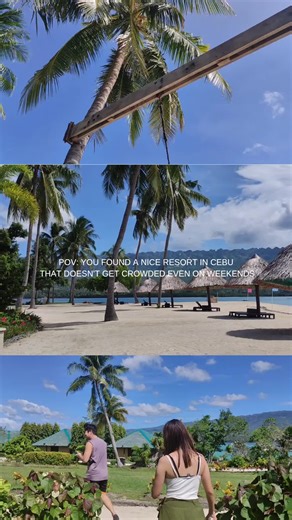 Pov: you found a nice resort in cebu that doesn't get crowded even on weekends. @J @GabtheGreat #cebubeach #badian #cebubeachresort #whitesandbeach #cebubeaches #badianislandwellnessresort