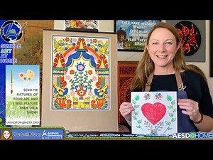 PreK, TK & Kindergarten Mexican Folk Art Heart