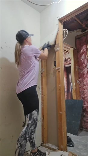 We almost didn'tdo this... Taking down 2 non-load bearing walls to create one larger space is what I've been dreaming of since day one when we moved in. Plans have changed several times on this house, and at the last minute we decided to just go for it! One large butler pantry, coming right up! . . . #mtnlivingdesign #renovation #mountainlivingdesign #homereno #diy #remodel #mobilealabama #kitchenremodel | Dani Mountain