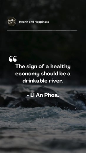 A healthy economy is one that nurtures both nature and people. Just as clean, drinkable water is essential for life, so too is the balance between growth and sustainability. Let’s aim for an economy that supports the planet, its resources, and all those who call it home. 🌍💧 | Health and Happiness