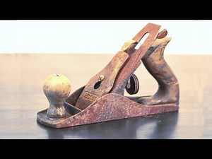 Restoration of a very rusty Record No4 Plane - ASMR