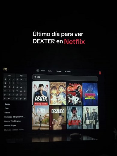Dexter en Netflix: Último día para verlo