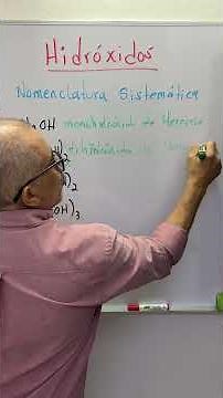 Hydroxides by systematic nomenclature #easychemistry #hydroxides #easychemistry