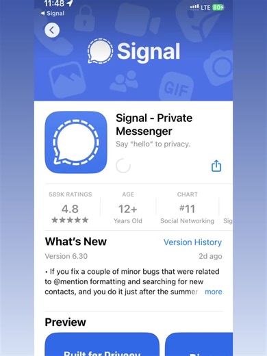 #signalapp