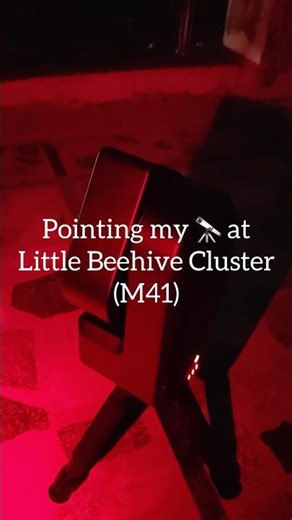 This Is REAL Space, Not CGI 🌌 | M41 Through Telescope #space #universe #m41 #telescope #seestar