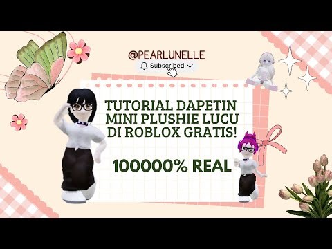 TUTORIAL FREE MINI PLUSHIE LUCU ROBLOX 2025 🤩‼️|| Roblox Indonesia