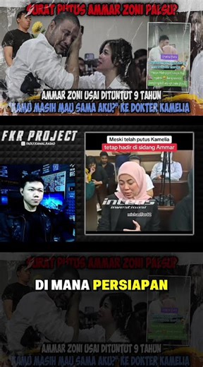 The Moment Ammar Zoni & Doctor Kamelia Met, Are They Really Back Together? #reaction #viral