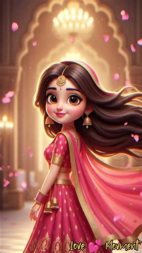 Ban Jaaun Dulhan 💍 | Cute 3D Cartoon Bridal Shorts | Love Wedding Song ❤️ #shorts