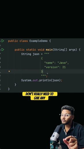 Java Added This Feature & No One Noticed 😳 Text Blocks #coding