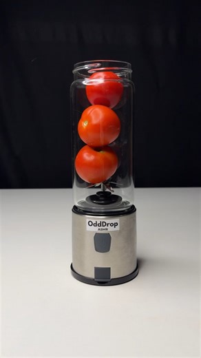 OddDrop ASMR on Instagram: "Tomato vs Blender 😳 #asmr #satisfying #oddlysatisfying #blending #tomato"