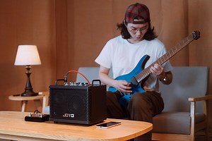 13K views · 336 reactions | New model of portable electric guitar amp: DC-15S! Features: Bluetooth, rechargeable battery, drum machine with tap tempo, live streaming output, 9 preamps for both electic and acoustic guitar, 4 mods and 2 space effects, looper, channel switch pedal.... All in this little amp, can you believe that? | Joyo Technology Co., Ltd | Facebook