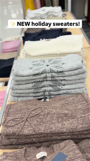 14K views · 523 reactions | ✨ These NEW Holiday Crewneck Pullover Sweaters from Universal Thread are SO cute! Pick from brown bow, cream joy, or gray snowflakes — all soft, comfy, and perfect for festive days ahead! Link in my bio ($30.00) #Target #TargetRun #TargetFinds #christmassweater #christmasoutfit | Target Gems | Facebook