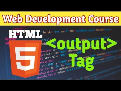 Output Tag in HTML | Web Development Course in Hindi | HTML Tutorials for beginners codology world
