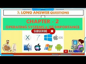 SEBA COMPUTER SCIENCE|CLASS 9|CHAPTER 2|Operating System & Its Importance|FULL EXERCISE|