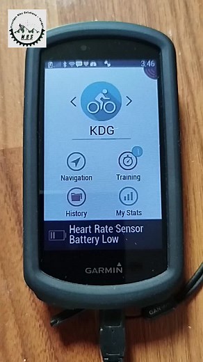 Heart Rate Sensor Low Battery Warning