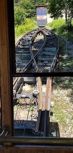 horseshoe curve Altoona Pa funicular incline plane Norfolk southern railroad #railway #train #clarks