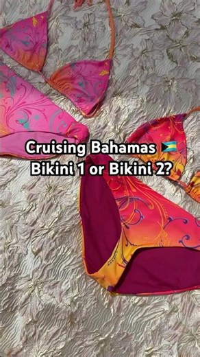 Flora and Lotus 🌸 Dreamy Vintage/Y2K Full Coverage Bikinis | Bahamas Vacation