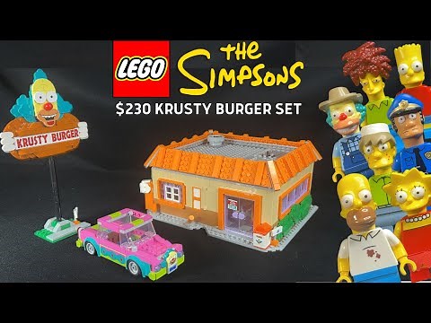 EARLY REVIEW: LEGO Simpsons KRUSTY BURGER Set 10352 Review
