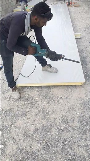 how to cut sandwich panel | how to cut side panel