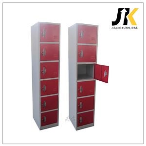 [Hot Item] Changing Room Locker 6 Tier Storage Cabinet Steel Gym Locker