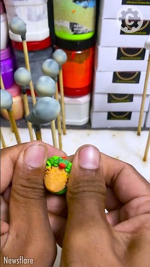 Creating fishing lures from rubber liquid