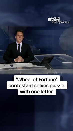 'Wheel of Fortune' Contestant Shocks Viewers with One-Letter Solve