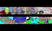 Mix of 8 videos from youtube : devin pitch effects round 1-8 but played at once