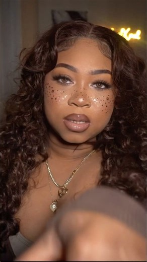 🤎✨🍫 #beginnerfriendlymakeupforblackwomen #tatemcrae #transition