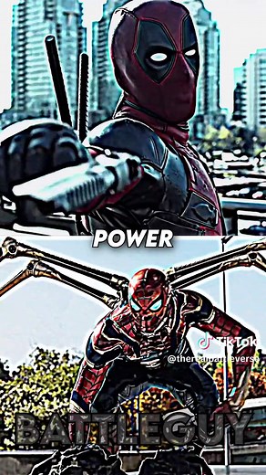Deadpool vs Spiderman | #tiktok | deadpool
