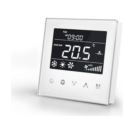 Geyer MCOHome MH8-FC 2 W Smart Digital Thermostat with Touch Screen White