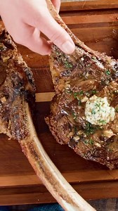 628K views · 1.1K reactions | Want to know all of the secrets to cooking a perfect tomahawk steak? You’ll be surprised at how easy it is! Learn how to make the best steak of your life, right in your own home. ✅Recipe: https://thestayathomechef.com/cook-perfect-tomahawk-steak/ | The Stay At Home Chef | Facebook