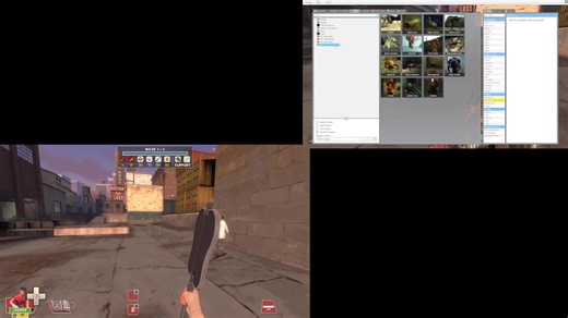 【TF2 + Gmod】跨游戏联机测试3 NPC与物品同步生成