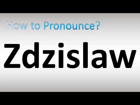 How to Pronounce Zdzislaw
