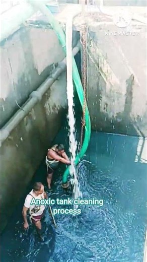 Anoxic tank cleaning process| #delydays #stp #watermanagement #explore #Anoxictankcleaning #MBR