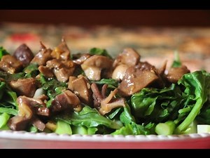 Chinese kale with oyster oil | delicious Chinese food | Fried Chinese Kale with oyster oil