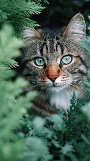 Nature + cats = pure magic 😍🌿