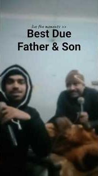 Jab koi baat bigad jaye duet of song father son #viral #song #cover #trending #duet