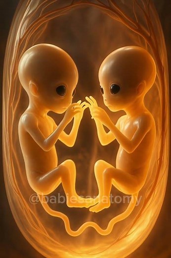 Twin Babies at 9 Weeks The Miracle of Early Life #twins #ultrasound #babydevelopment #shorts