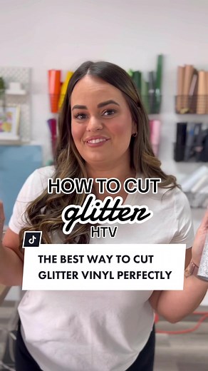 Cutting Glitter Vinyl Perfectly: Cricut Tips & Tricks