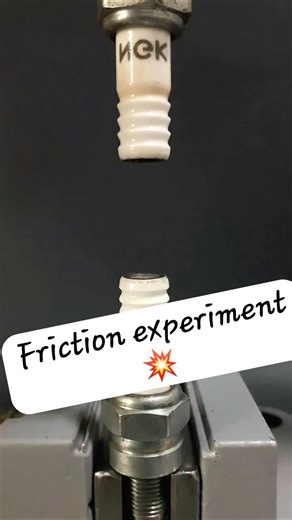 friction experiment 🤯💥 #scienceexperiment #carpentry #stasfiying