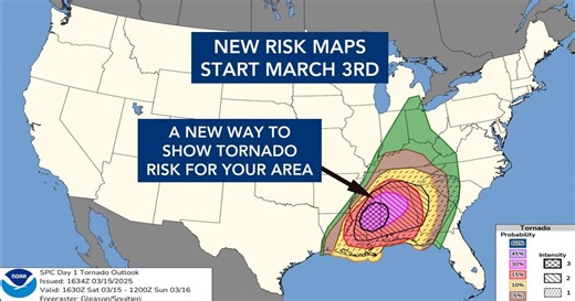 Storm Prediction Center adds new tornado intensity levels to maps affecting central North Carolina