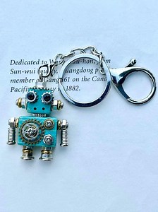 Steampunk Robot Pendant Necklace – Handmade Mechanical Charm Jewelry – ‘copper Cog’ & ‘blue Bolt’ Robots – Geeky Gift for Him or Her - Etsy Canada