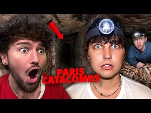 Reacting To Sam & Colby Visiting Paris Catacombs!!!